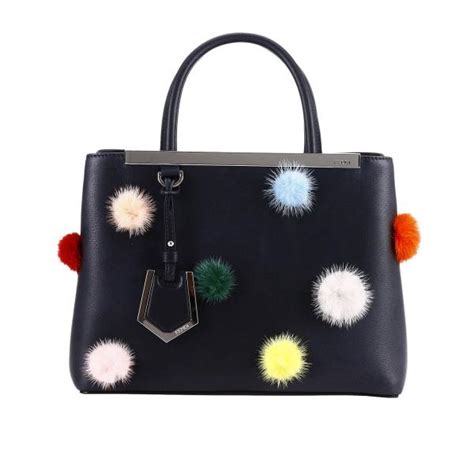 fendi borsa blu|borse fendi pelliccia.